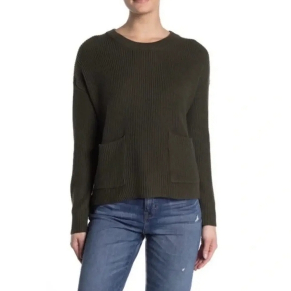 Madewell Patch Pockets Knit Sweater - Picture 1 of 9